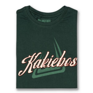 KORT MOU T-HEMP - Forest Groen