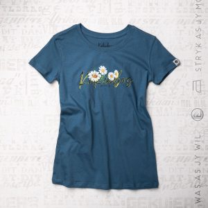 KBLT027 Kort Mou T-hemp - Deep Ocean