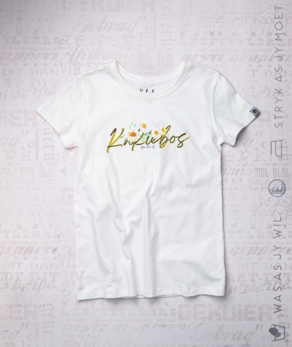 KBLT027 Kort Mou T-hemp - Whisper Wit