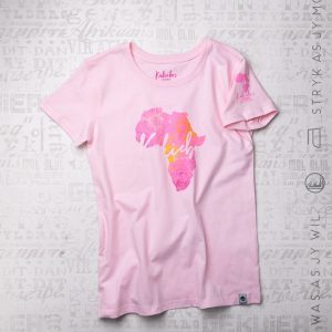 KBLT038 Kort Mou T-hemp - Parfait Pienk