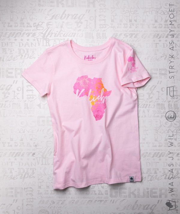 KBLT038 Kort Mou T-hemp - Parfait Pienk