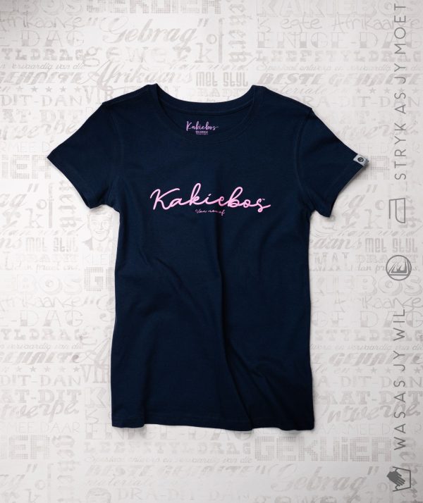 KBLT039 Kort Mou T-hemp - Navy