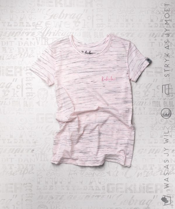 KBLT048 KORT MOU T-HEMP - Pienk