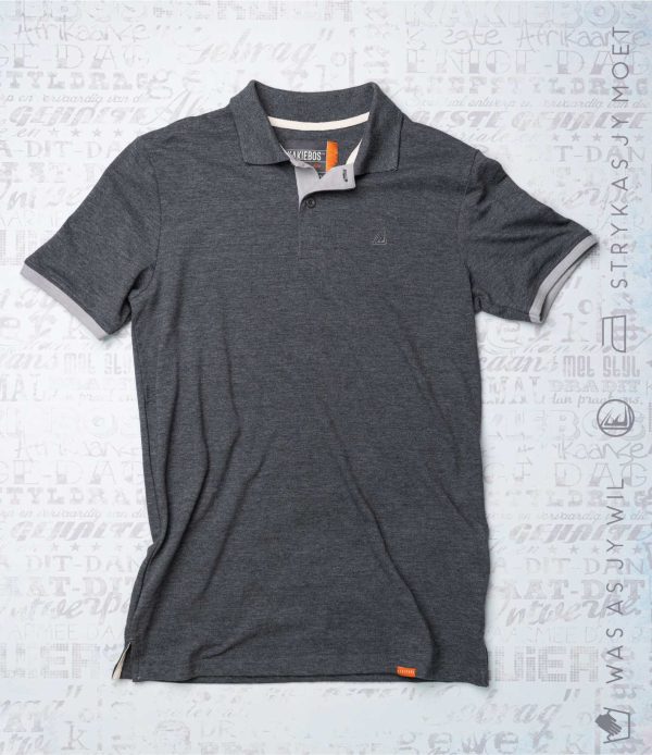 KBMG057 GOLF HEMP - Charcoal Melange