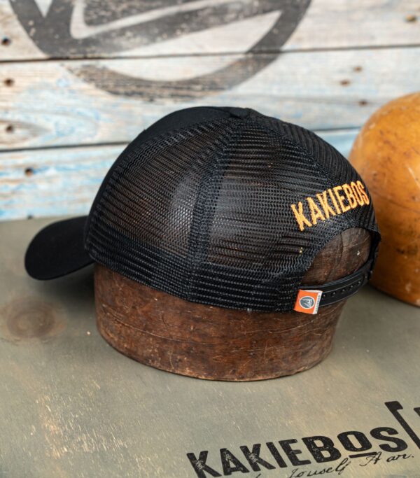 KBMH100 / 6 Panel Baseball Trucker Cap / Swart - Image 2