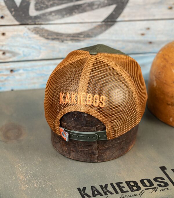 KBMH100 / 6 Panel Baseball Trucker Cap / Olive - Image 2