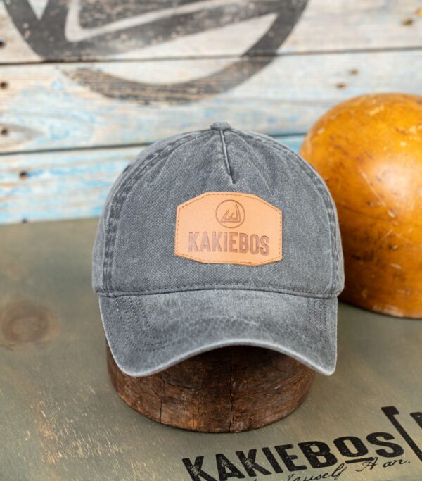 KBMH103 / 6 Panel Baseball Cap / Charcoal