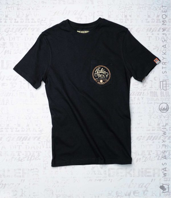 KBMT003 KORT MOU T-HEMP - Swart