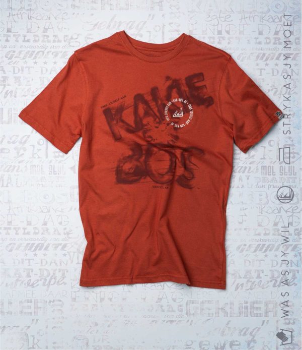 KBMT015 KORT MOU T-HEMP - Orange Rust