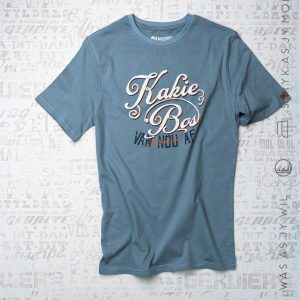 KBMT023 KORT MOU T-HEMP - Steel Blue