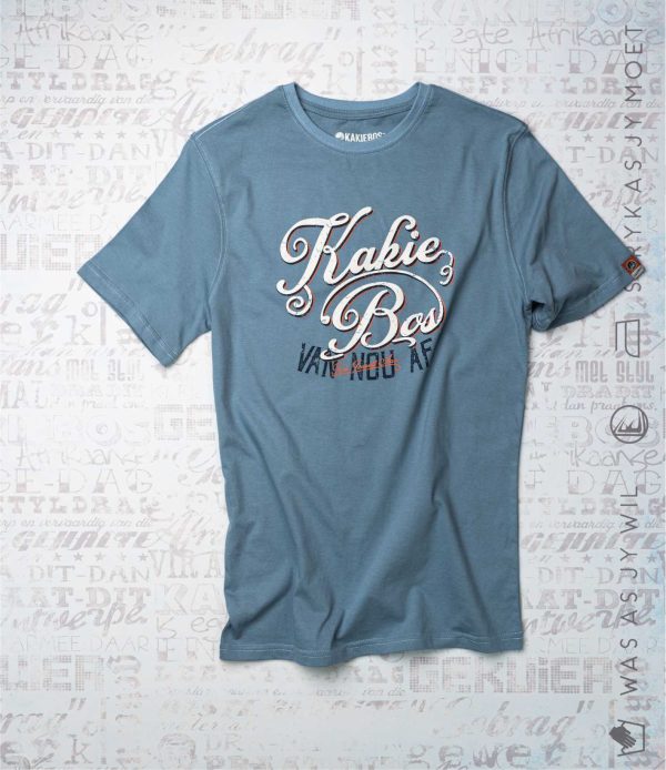 KBMT023 KORT MOU T-HEMP - Steel Blue