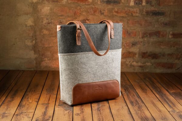 Riri Tote Handsak - Tabak - Image 2