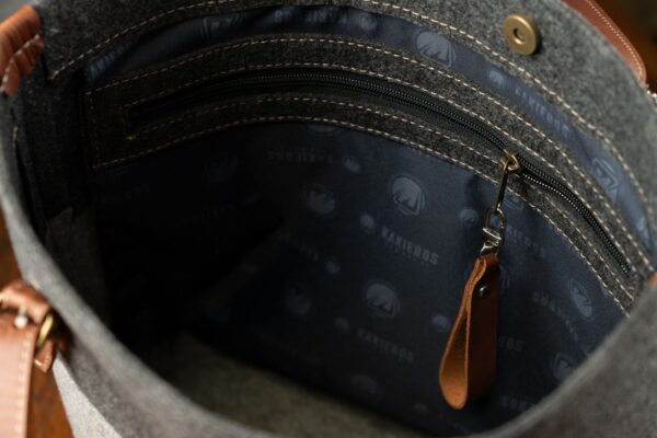 Riri Tote Handsak - Tabak - Image 7