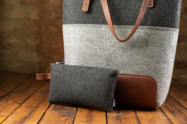 Riri Tote Handsak - Tabak - Image 3