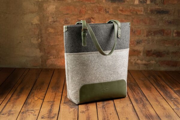 Riri Tote Handsak - Mos Groen - Image 2