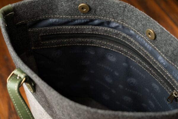 Riri Tote Handsak - Mos Groen - Image 6