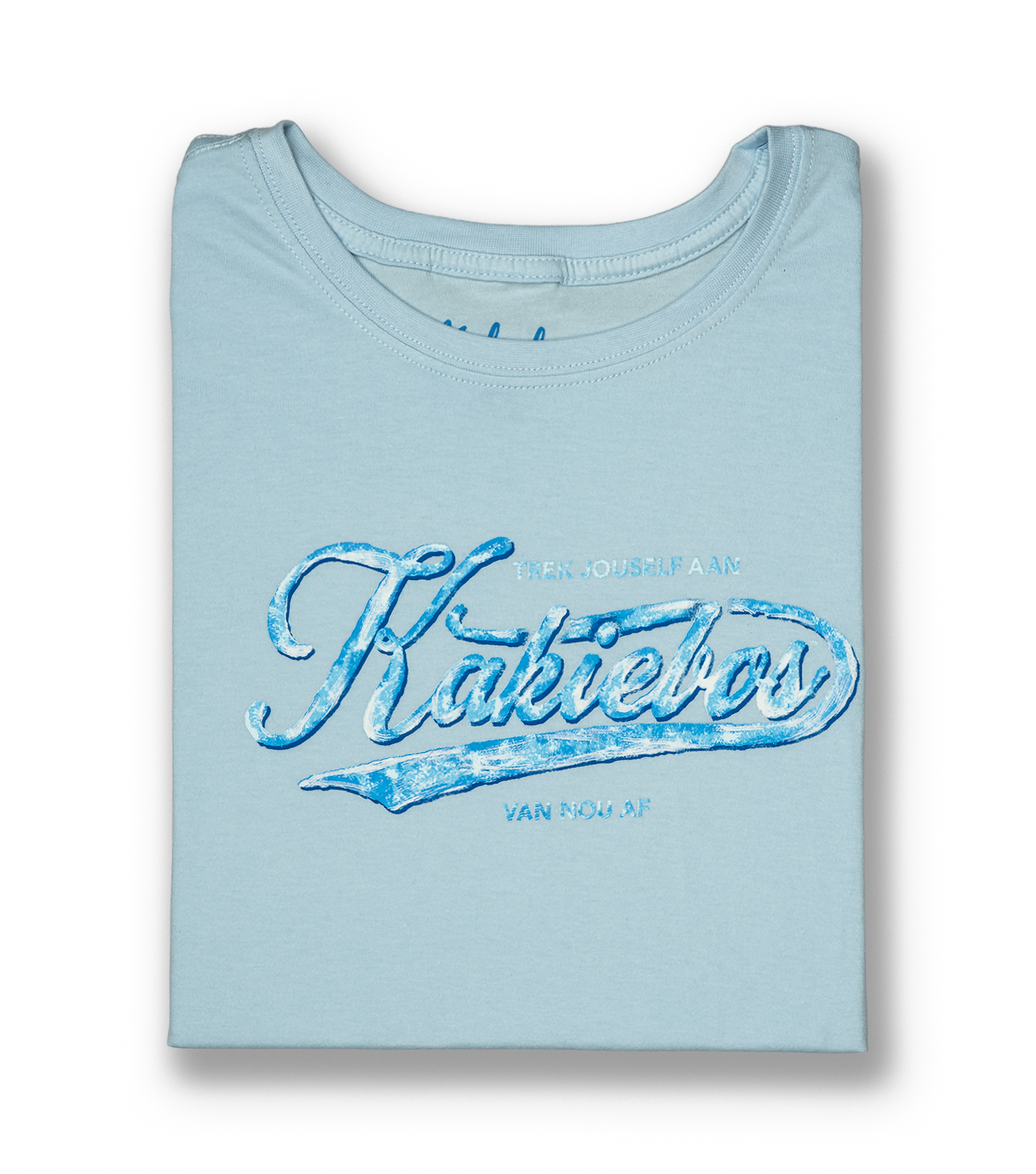 KORT MOU T-HEMP - Bliss Blou