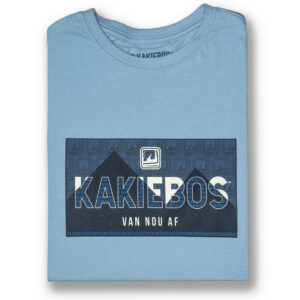 KORT MOU T-HEMP - Dusk Blou