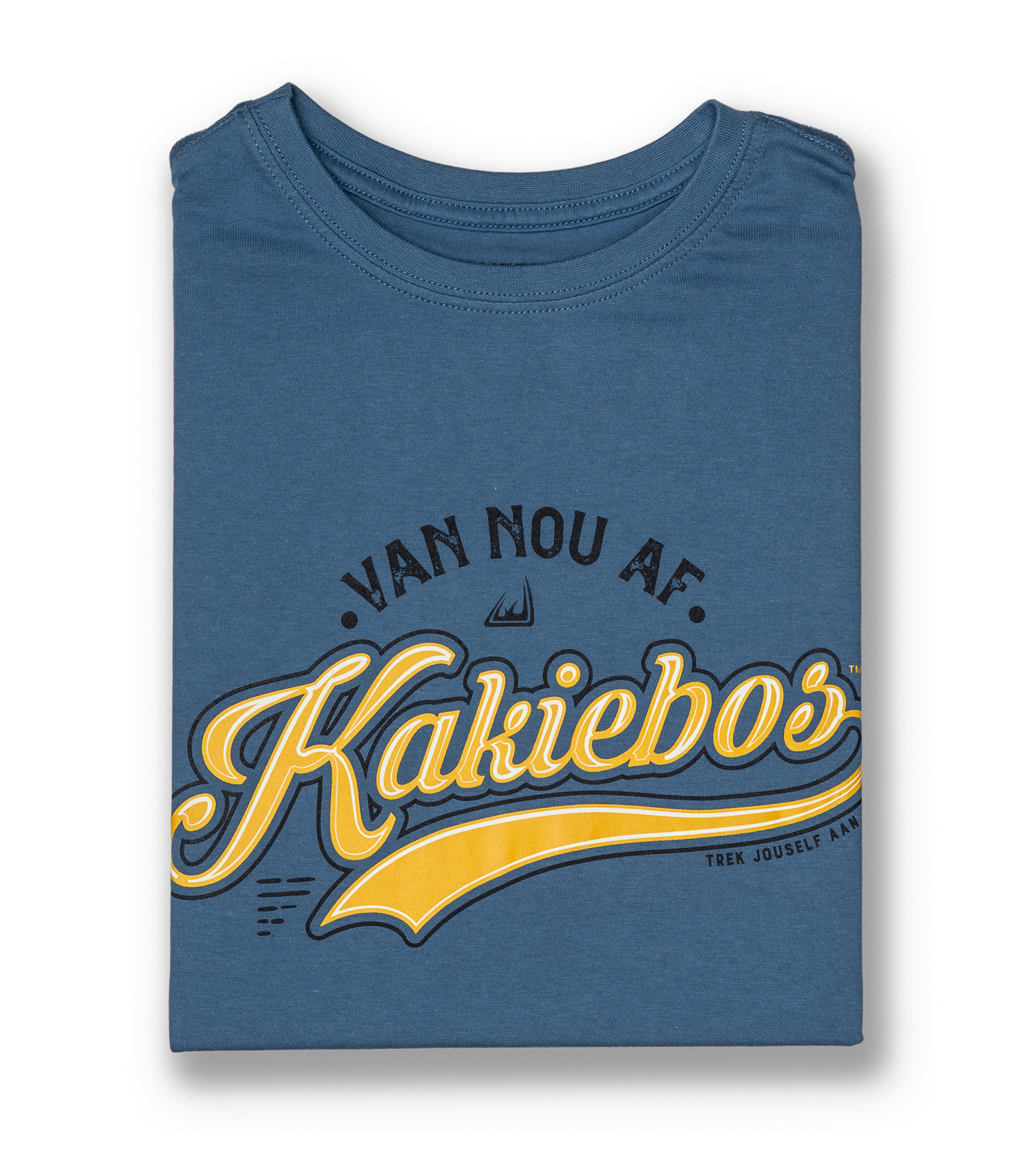 KORT MOU T-HEMP - Cobalt