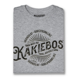 KORT MOU T-HEMP - Grys Melange