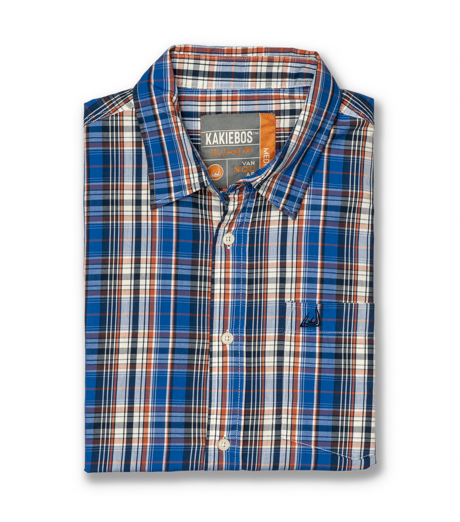 KORT MOU KNOOP HEMP - Khaki Multi