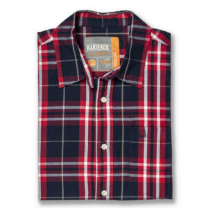 KORT MOU KNOOP HEMP -   Rooi Multi