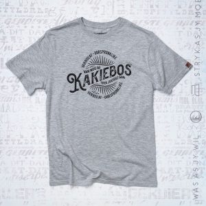 KBMT031 KORT MOU T-HEMP - Grys Melange