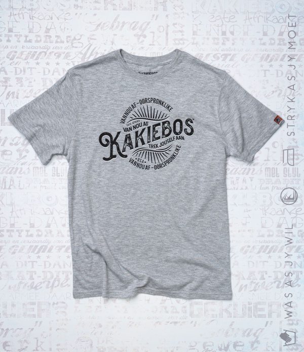 KBMT031 KORT MOU T-HEMP - Grys Melange
