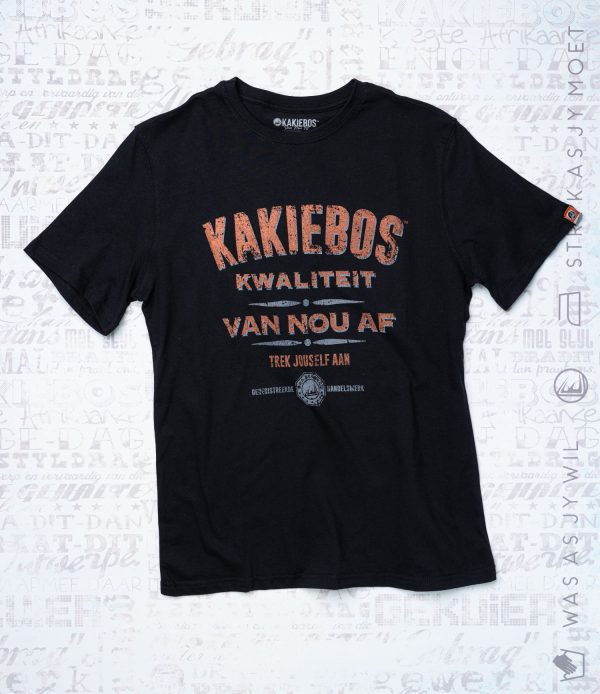 KBMT033 KORT MOU T-HEMP - Swart
