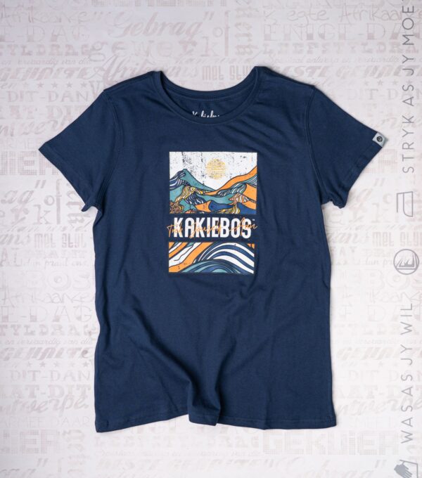 KBLT003 Kort Mou T - hemp - Navy
