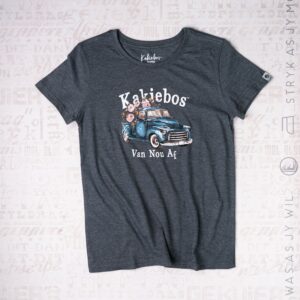 KBLT009 Kort Mou T-hemp - Charcoal Melange
