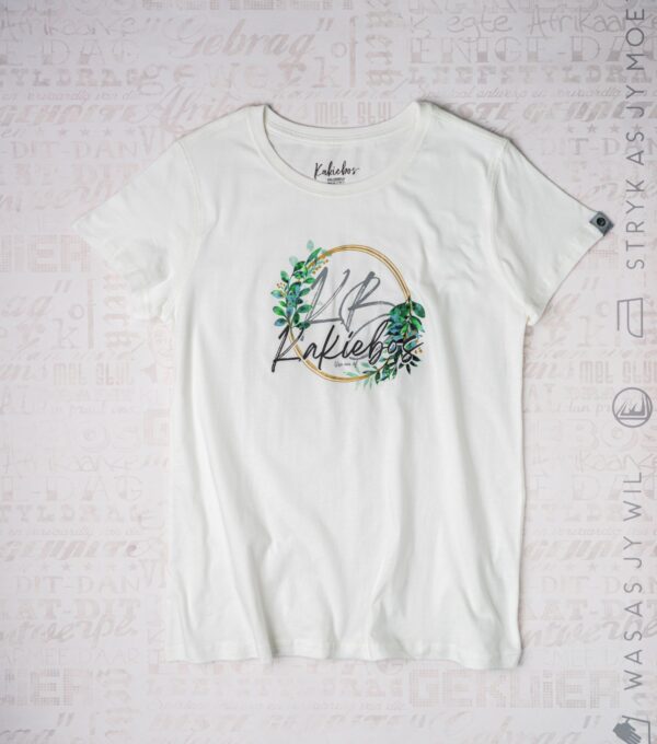 KBLT028 Kort Mou T-hemp - Whisper Wit