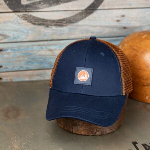 KBMH100 / 6 Panel Baseball Trucker Cap / Navy