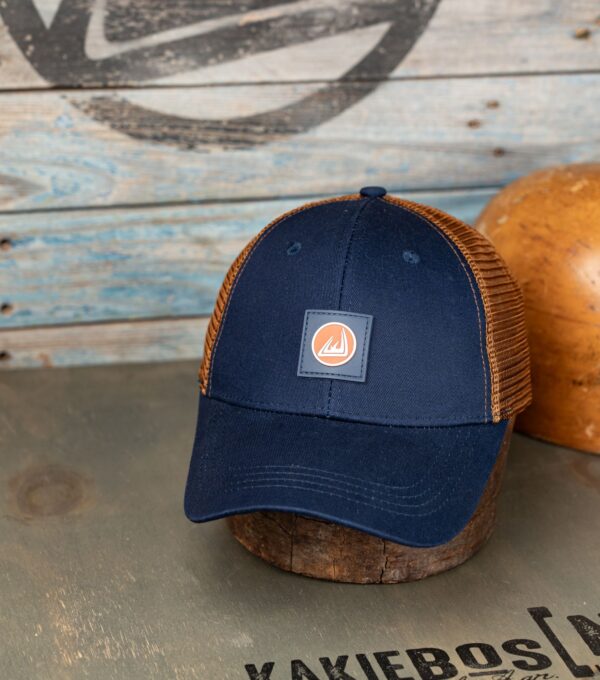 KBMH100 / 6 Panel Baseball Trucker Cap / Navy