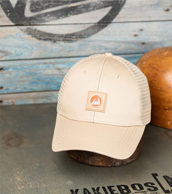 KBMH100 / 6 Panel Baseball Trucker Cap / - Stone