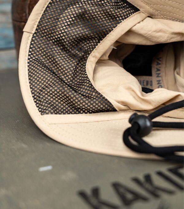 KBMH108 / Tech Safari Hat / Stone - Image 4