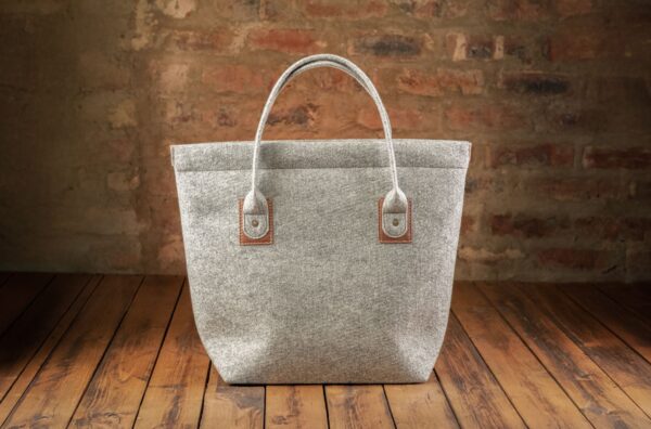 Riri Shopper Sak - Grys/Toffie