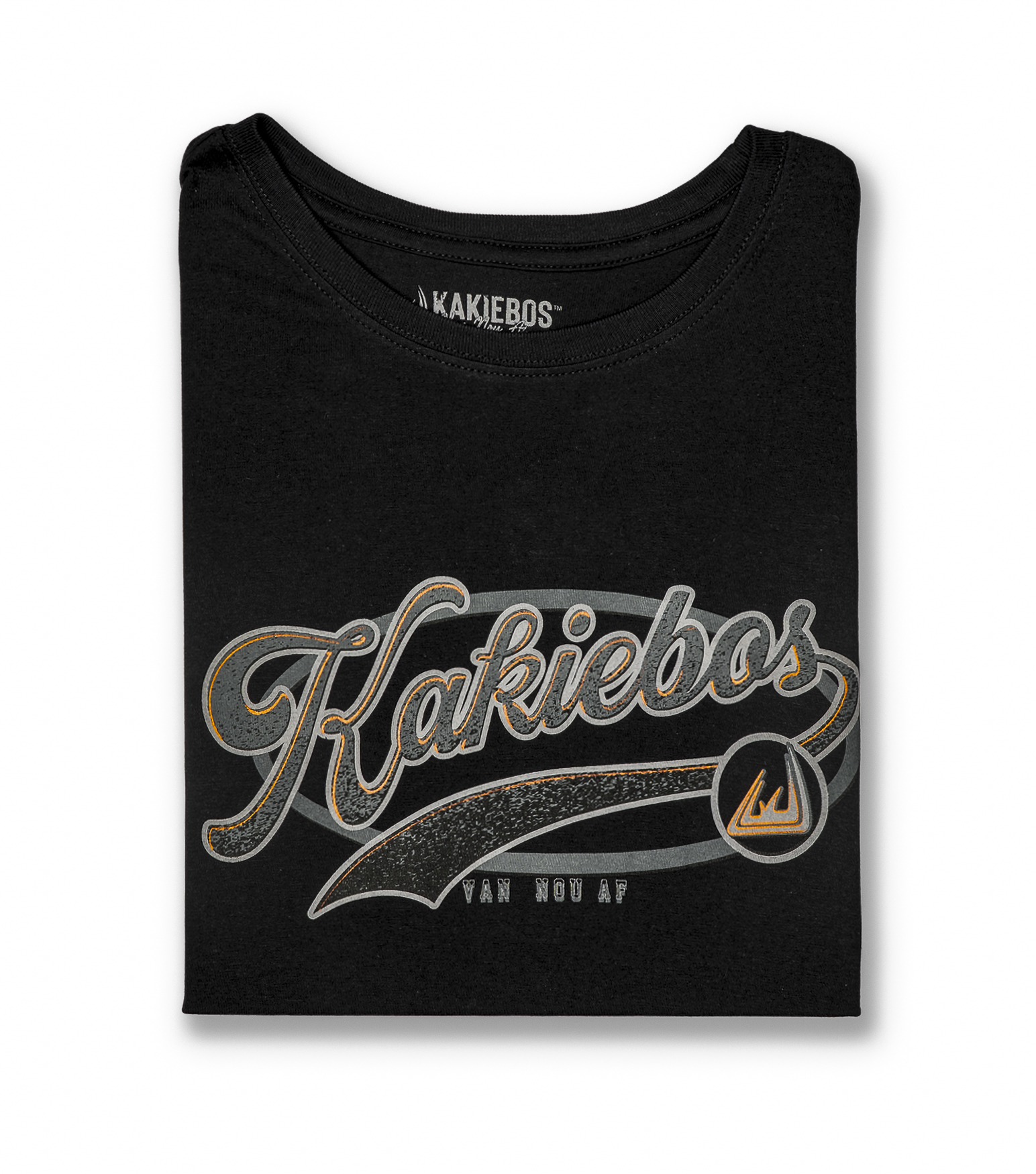 KBMT616 KORT MOU T-HEMP - Swart