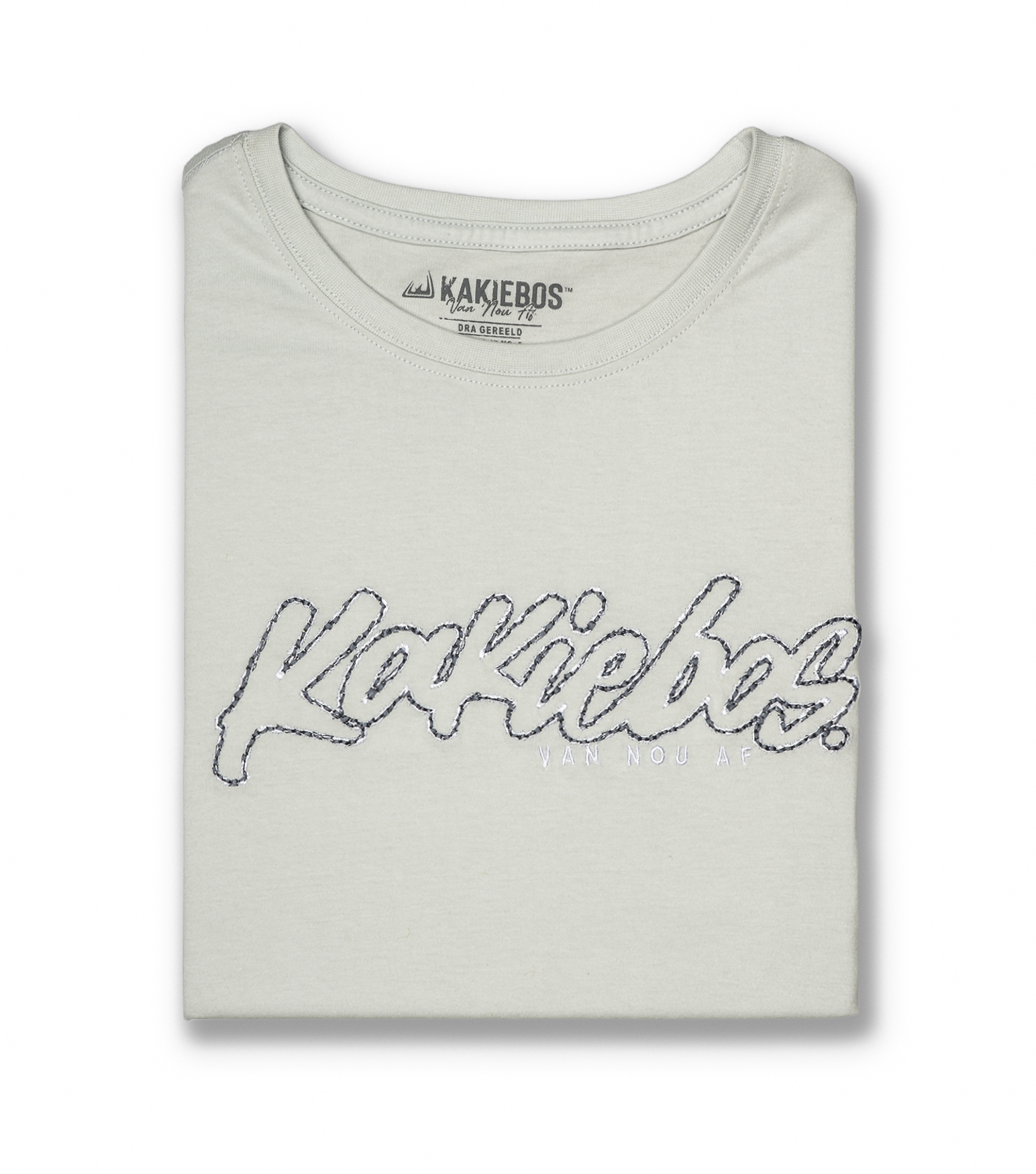 KORT MOU T-HEMP - Lig Grys - Image 2