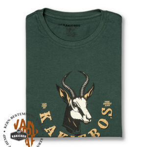 KORT MOU T-HEMP - Jersey Groen