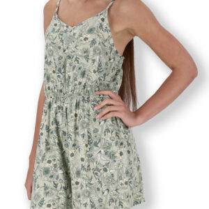 DAMES JUMPSUIT - Floral Green