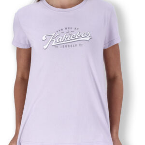 KORT MOU T-HEMP - Galactic Lilac