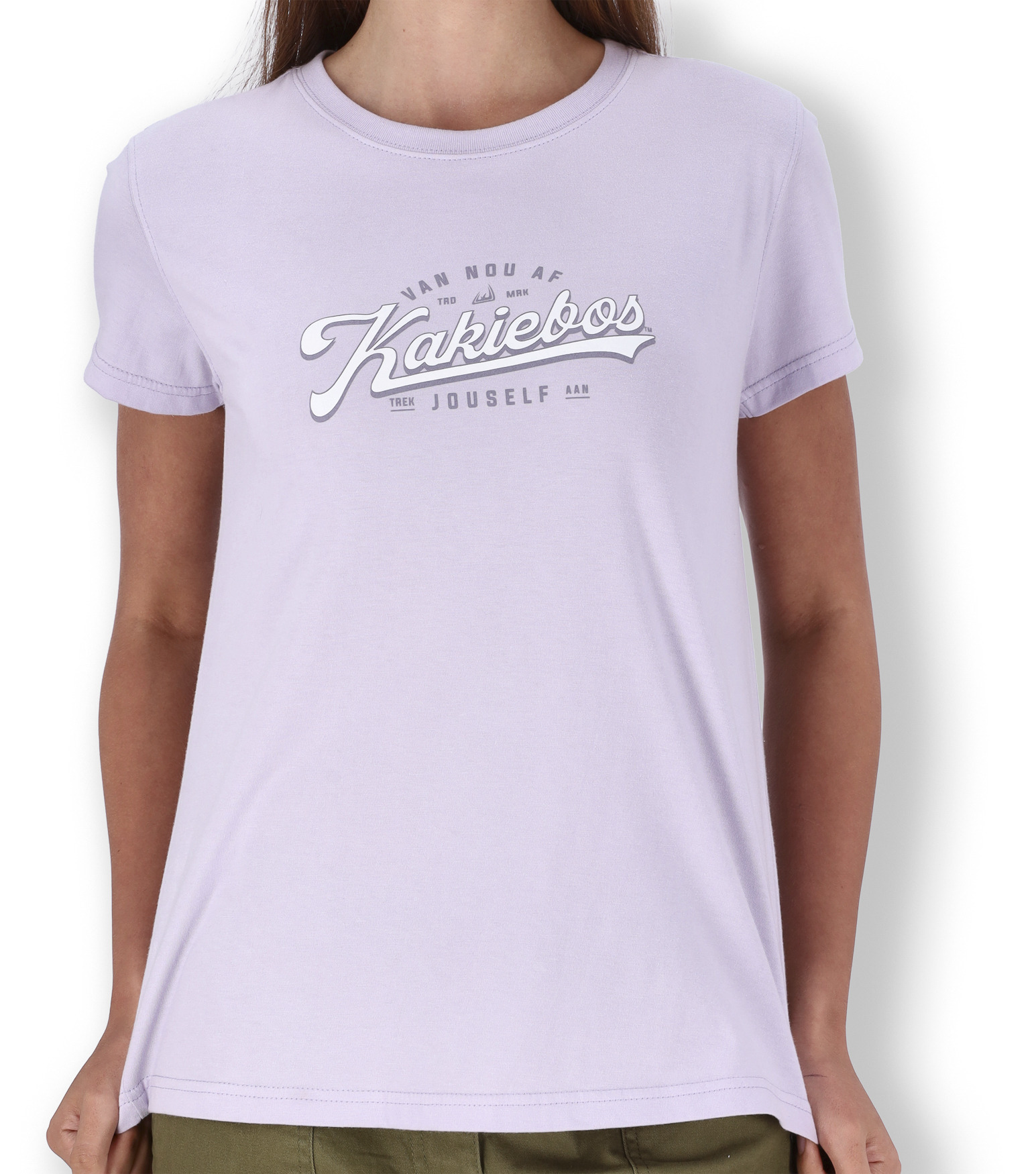 KORT MOU T-HEMP - Galactic Lilac