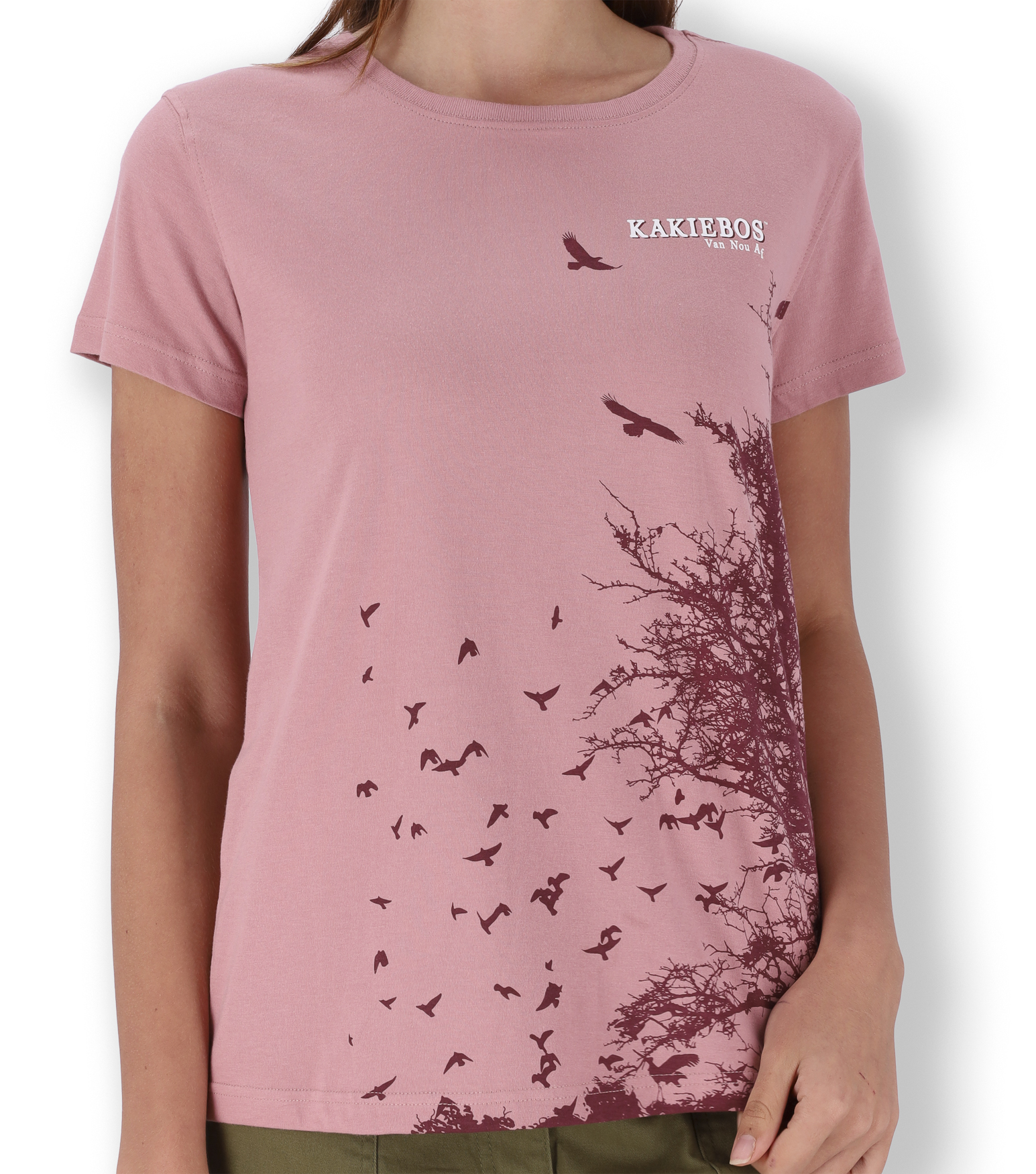 KORT MOU T-HEMP - Cosmetic Pienk - Image 2