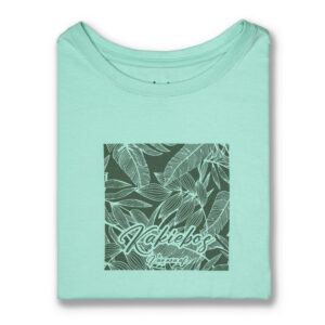 KORT MOU T-HEMP - Aquatic Awe