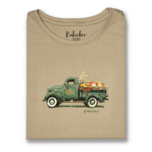 KORT MOU T-HEMP - Vintage Khaki