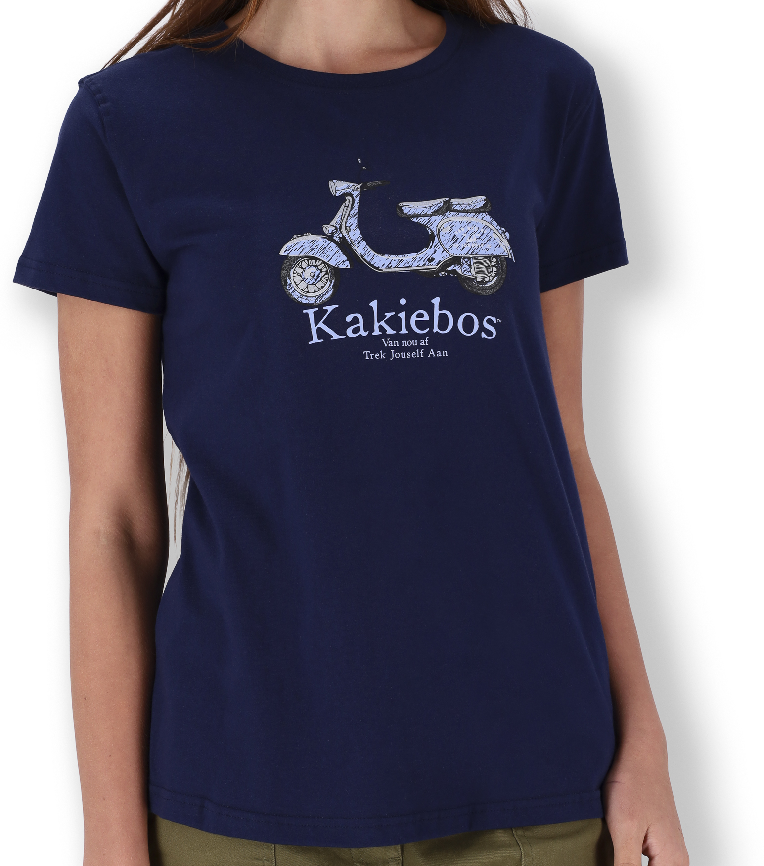 KBLT652 Kort Mou T-Hemp - Navy