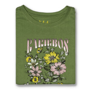 KBLT654 KORT MOU T-HEMP - Wild Green