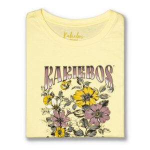 KBLT654 KORT MOU T-HEMP - Celestial Yellow