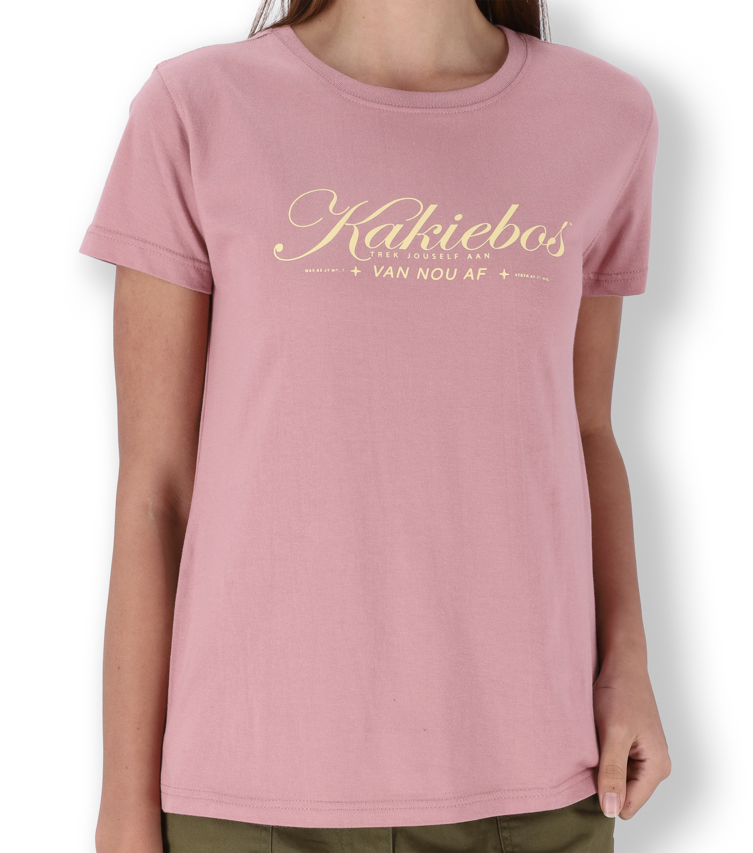 KORT MOU T-HEMP - Cosmetic Pienk